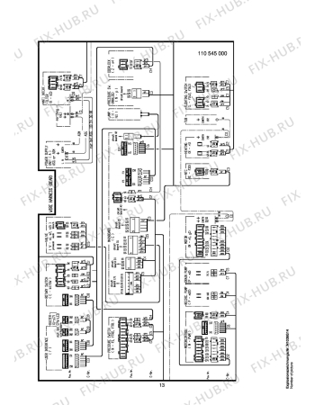 Взрыв-схема стиральной машины Aeg LAV86741 - Схема узла Control 113